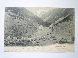 2023 - 1714  KLOSTERS - DÖRFLI  :  Vue Générale  1904   XXX - Klosters