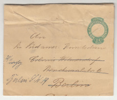 Brazil Postal Stationery Newspaper Wrapper Posted 189? To Berlin B230801 - Entiers Postaux