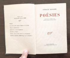 Stéphane MALLARMÉ: Poésies (Edition Complète) Cartonnage Paul BONET Ed Numérotée - Französische Autoren