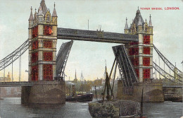 ENGLAND - LONDON - The Tower Bridge - Carte Postale Ancienne - Tower Of London