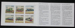 Yougoslavie Joegoslavie 1992 Yvertn° 2412-2417 *** MNH Cote 18 € Chemin De Fer Treinen Trains - Booklets