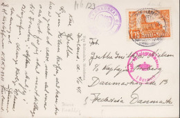 1941. FINLAND. ÅLAND. Fine Censored Postcard (Parkserveringen, Societetshuset, Mariehmn) Original Phototyp... - JF535893 - Briefe U. Dokumente