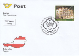 FDC AUSTRIA 3296 - Hôtellerie - Horeca