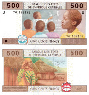 Cameroun - Central African States 2002 - 500 Francs - Pick 206U UNC Letter U - Cameroon