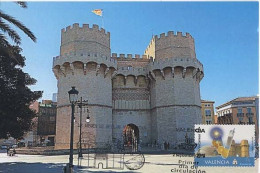 SPAIN. MAXICARD FIRST DAY. SERRANOS TOWER. VALENCIA. 2019 - Tarjetas Máxima