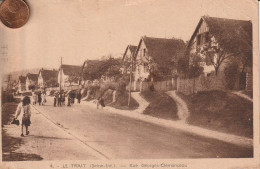 76 - Carte Postale Ancienne  De  LE TRAIT   Rue Georges Clemenceau - Le Trait