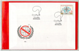 SLOVENSKO - FDC - International Day Without TOBACCO - CIGARETTE - Tabak