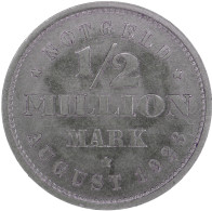 LaZooRo: Germany HAMBURG 500000 Mark 1923 UNC - Monetari/ Di Necessità