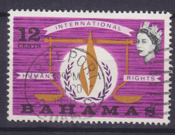 Bahamas 1968 Mi. 275, Internationales Jahr Der Menschenrechte, FREEPORT Cancel (o) - 1963-1973 Ministerial Government