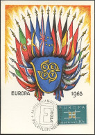 Pays Bas - Netherlands - Niederlande CM 1963 Y&T N°781 - Michel N°MK807 - 30c EUROPA - Maximum Cards