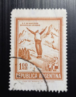 Argentine 1961 - Sports/Ski Mar Del Plata 100 Peso Oblitéré - Usados