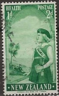 NEW ZEALAND 1958 Health Stamps - 2d.+1d -  Girls' Life Brigade Cadet. FU - Used Stamps