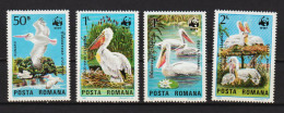 Rumänien  MiNr. 4104-4107 ** Mint MNH - Pelícanos