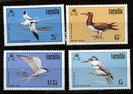 Anguilla ** N° 586 à 589 - Série Courante. Oiseaux (I) - Anguilla (1968-...)