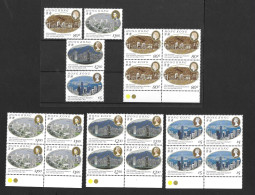 Hong Kong 1993 MNH 40th Anniv Of Coronation Sg 741/4 Singles & Blocks Of 4 - Neufs