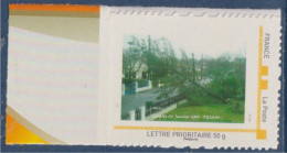 MonTimbraMoi, France -50g Horizontal, Série Nature, Tempête 24 Janvier 2009 Pessac, Type Nœud Neuf - Unused Stamps