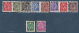 Guyane - Taxe - YT N° 22 à 31 ** - Neuf Sans Charnière - Unused Stamps