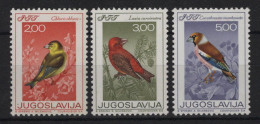 Yougoslavie - N°1180 à 1182 - Faune - Oiseaux - Cote 7€ - ** Neuf Sans Charniere - Ungebraucht