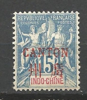 CANTON N° 7 NEUF* TRACE DE CHARNIERE / Hinge  / MH - Unused Stamps