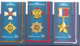 2012. Russia, State Awards Of Russia, 3v, Mint/** - Ongebruikt