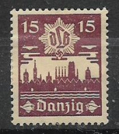 DANZICA  OCCUPAZIONE TEDESCA 1937 PROPAGANDA DIFESA ANTIAEREA UNIF. 227 MLH VF - Andere & Zonder Classificatie