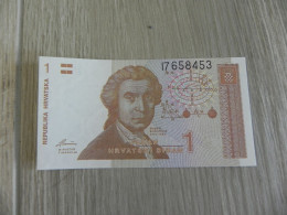 Croatia 1 Dinar 1991 - Croatie