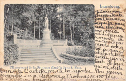 LUXEMBOURG - Monument De La Princesse Amélie Dans Le Parc - Carte Postale Ancienne - Luxemburgo - Ciudad