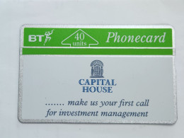 United Kingdom-(BTP050)-CAPITAL HOUSE-(57)(40units)-(112B80011)(tirage-4.314)(price Cataloge-6.00£-mint) - BT Edición Privada