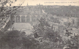 LUXEMBOURG - Plateau Altmunster & Ville Haute - Carte Postale Ancienne - Luxembourg - Ville