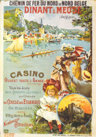 Publicité - Casino De DINANT SUR MEUSE - Carte Postale Ancienne - Advertising