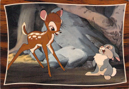 DISNEY - Bambi Et Pampam - Carte Postale Ancienne - Sonstige & Ohne Zuordnung