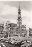 CARTOLINA  BRUXELLES,BELGIO-HOTEL DE VILLE-BOLLO STACCATO-VIAGGIATA 1963 - Cafés, Hôtels, Restaurants