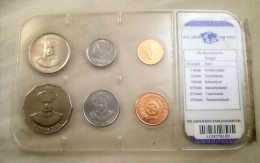 Kingdom Of Tonga, Official Set Of 6 Coins From 1 Senti , Darfa - Tonga