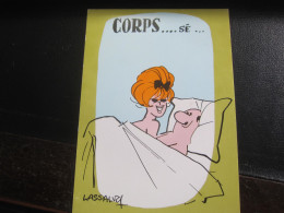 Carte Postale Illustrateur Humour LASSALVY "Corps...sé" - Lassalvy