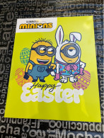 (folder 31-7-2023) Australia Post - 2023 Folder + Easter MINIONS (Presentation Pack + Stickers + Cover) - Presentation Packs