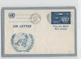 17846 AIR LETTER UNITED NATIONS NEW YORK - Luftpost