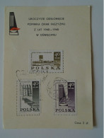 D196942   Poland  Polska  -  Pomnik Ofiar Faszyzmu   Oświęcim  Auschwitz   1967 - Lettres & Documents