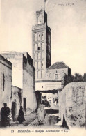 AFRIQUE - MAROC - MEKNES - Mosquée El Berdaine - LL - Carte Postale Ancienne - Meknès