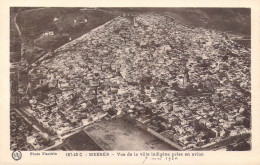 AFRIQUE - MAROC - MEKNES - Vue De La Ville Indigène Prise En Avion - LL - Carte Postale Ancienne - Meknes