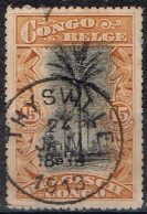 Congo Belge - 1910 - Y&T N° 56 Oblitéré Thysville - Gebraucht