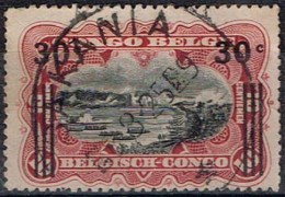 Congo Belge - 1921 - Y&T N° 89 Oblitéré Kania - Gebraucht