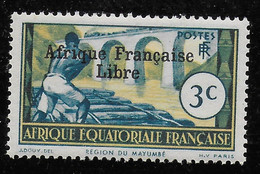 AFRIQUE EQUATORIALE FRANCAISE - AEF - A.E.F. - 1941 - YT 158** - Neufs