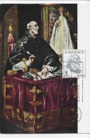 3794   Maxima Madrid 1967, San Ildefonso  ( El Greco ) - Tarjetas Máxima