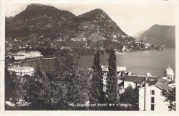 SUISSE - LUGANO Coi Monti Brè E Boglia - Carte Postale Ancienne - Mon