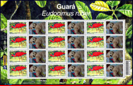 Ref. BR-2921A-1-FO BRAZIL 2004 - MANED, BIRDS, DOGS,SHEET PERSONALIZED MNH, ANIMALS, FAUNA 12V Sc# 2921A - Gepersonaliseerde Postzegels