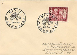 SVERIGE - KIVIK - Lettres & Documents