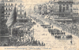 BELGIQUE - Bruxelles - 75 E Anniversaire De L'Indépendance - Défilé Des Ecoles - 2 Juillet 1905 - Carte Postale Ancienne - Otros & Sin Clasificación