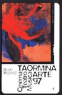 SCHEDA TELEFONICA - ITALIA - TELECOM - NUOVA - TAORMINA ARTE 97 - Öff. Sonderausgaben