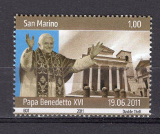 Y8036 - SAN MARINO Unificato N°2328 ** PAPE BENOIT XVI - Unused Stamps