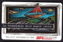 SCHEDA TELEFONICA - ITALIA - TELECOM - NUOVA - LA  TECNOLOGIA APRE NUOVE ROTTE - Öff. Sonderausgaben